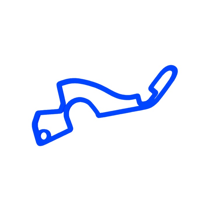 Ключодържател, "FORMULA 1 SOCHI", 33X 60 mm син