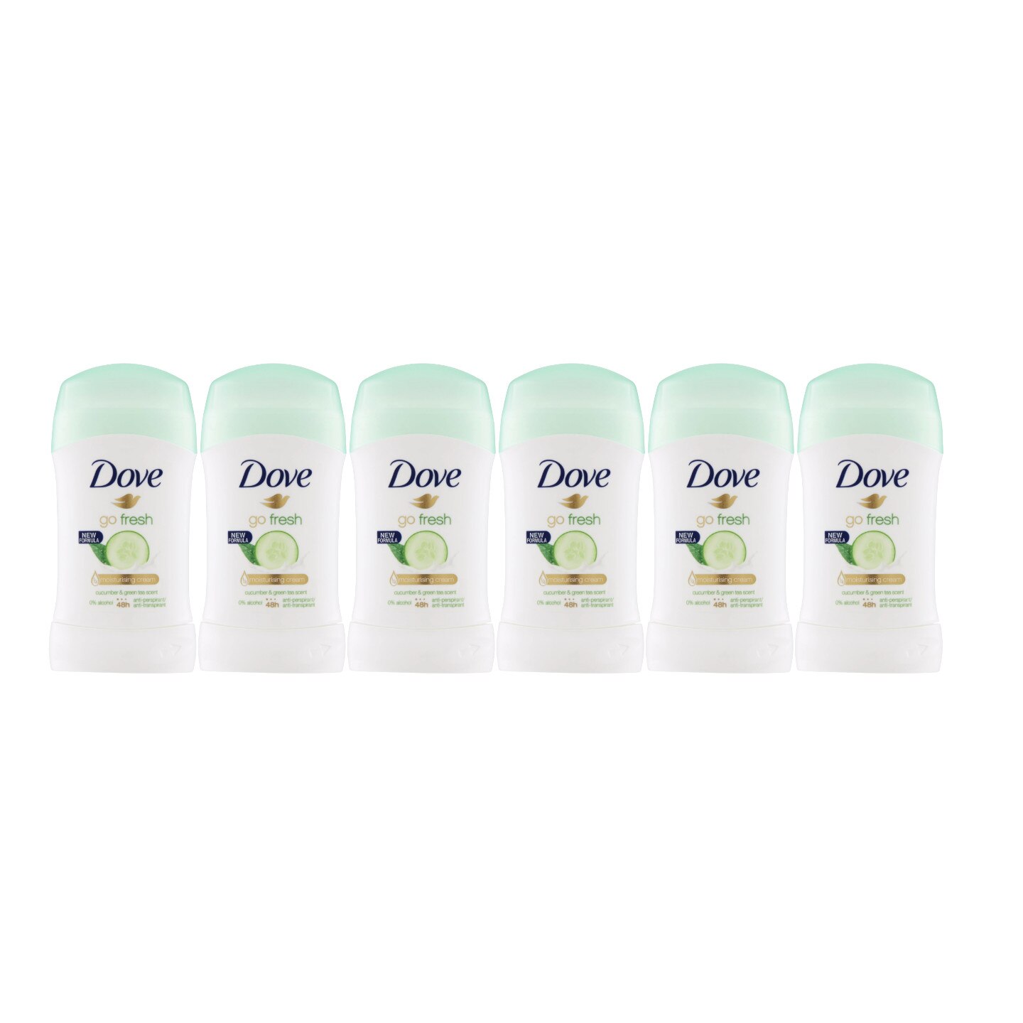 Déodorant Stick Dove Go Fresh - Concombre & Thé Vert - 40ml - Neuf - Fraîcheur Longue Durée