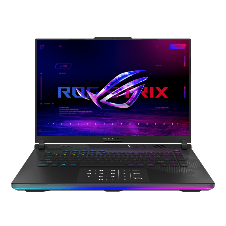 Laptop Gaming Asus ROG Strix SCAR 16, Intel Core i9-14900HX, 16" WQXGA, RAM 64GB, SSD 2TB, GeForce RTX 4090 16GB, Windows 11 Pro