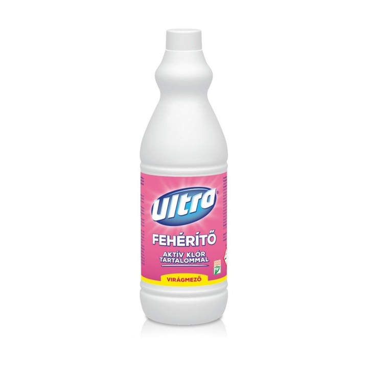 Fehérítő folyadék 1 liter Ultra fehérítő Virágmező