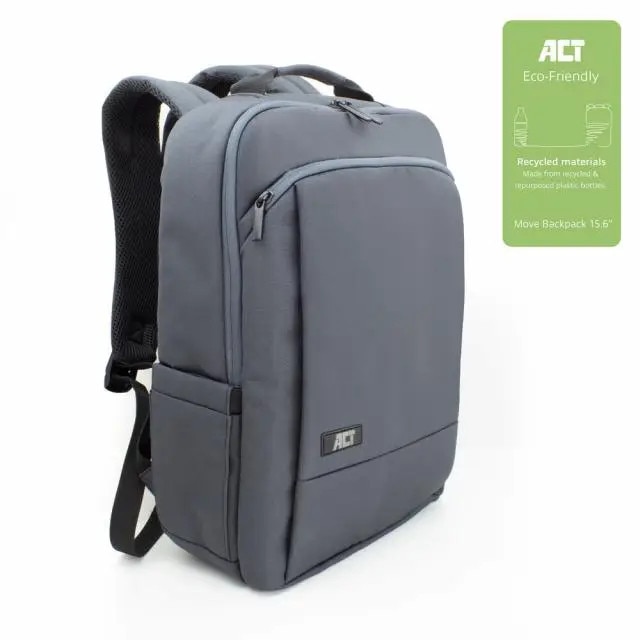 Rucsac laptop ACT AC8560, pana la 15.6", Gri