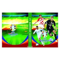 Album Cartoanase de fotbal, UEFA EURO 2024, 3D, pentru 216 cartonase, multicolor, 30 cm x 23 cm
