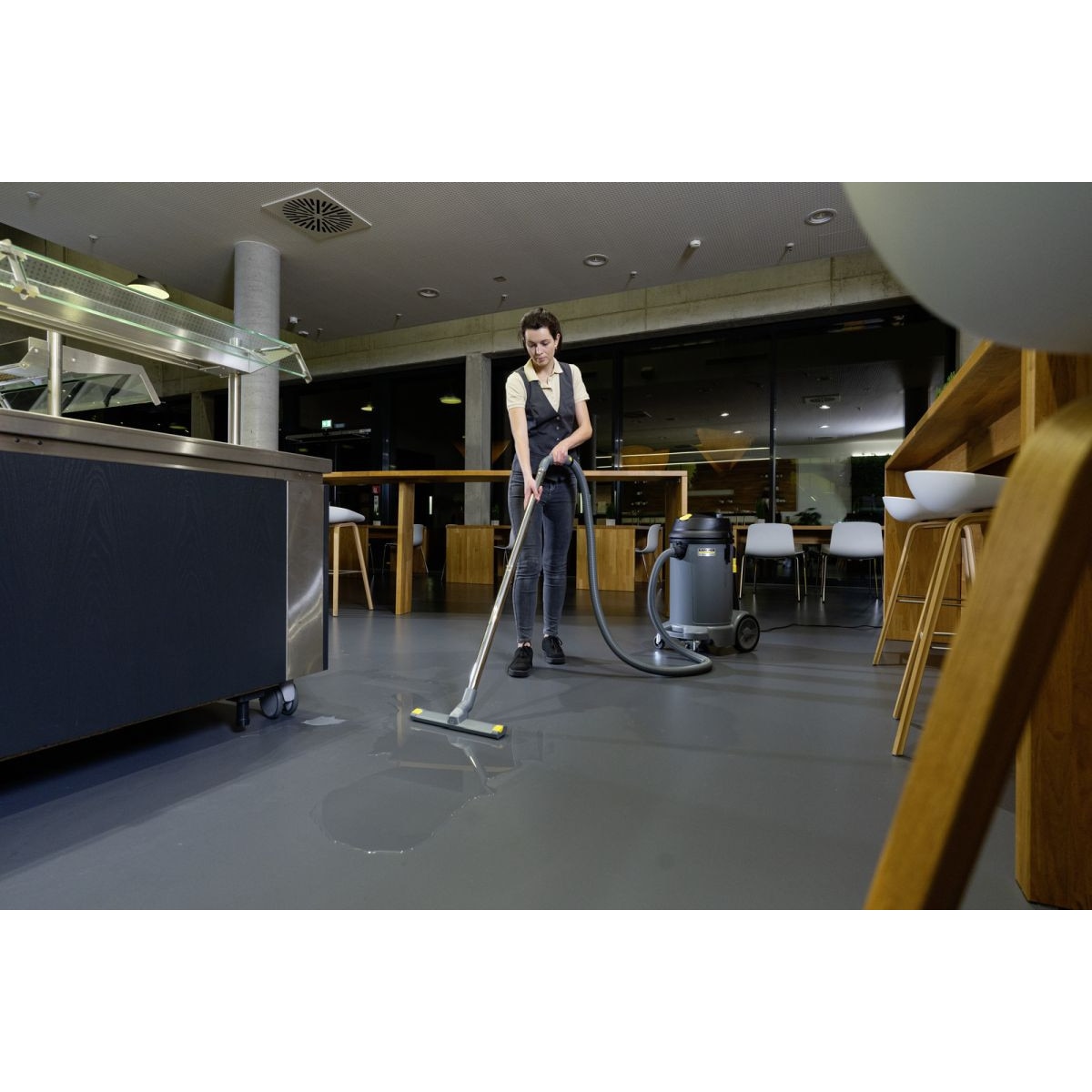 Aspirator umed-uscat Karcher NT 48/1, 1380W, 254 mbar