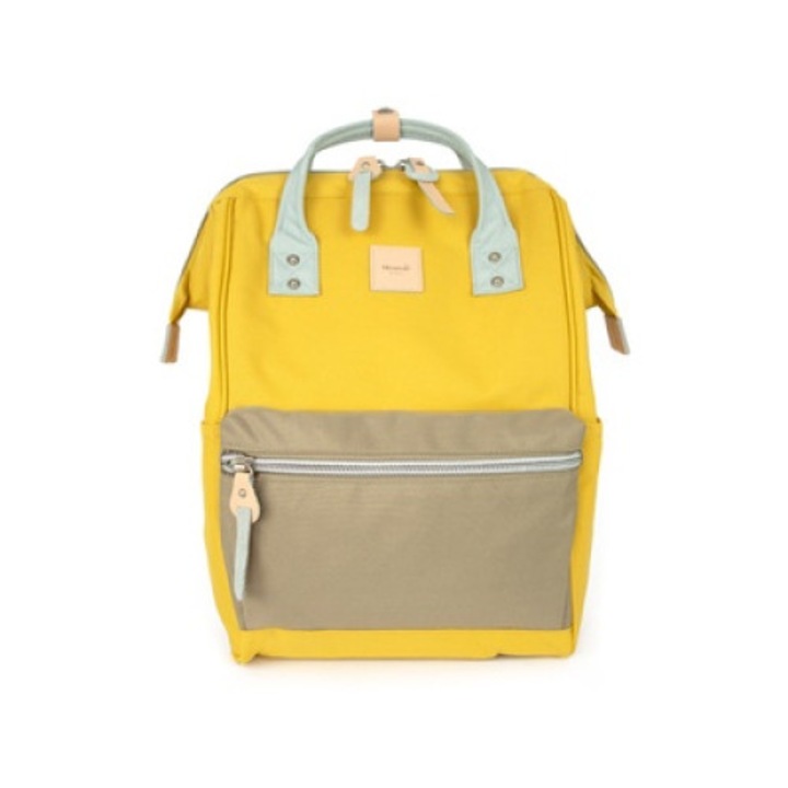 Rucsac Himawari No. 36 Candy M, multifunctional, rezistent la apa, 14", Galben