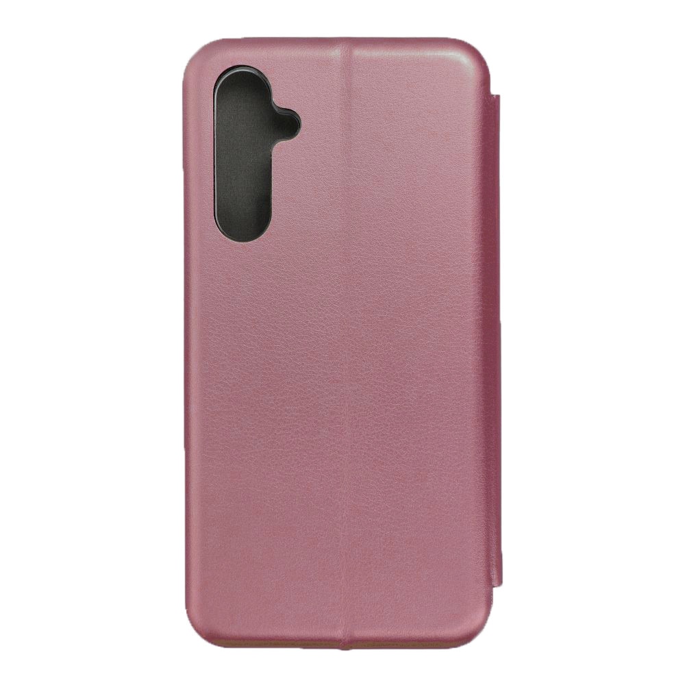 Husa pentru Samsung A35 5G de protectie Tip carte DaDen®, Suport card, Functie de Stand si Inchidere Magnetica, Protectie Sporita, Visiniu