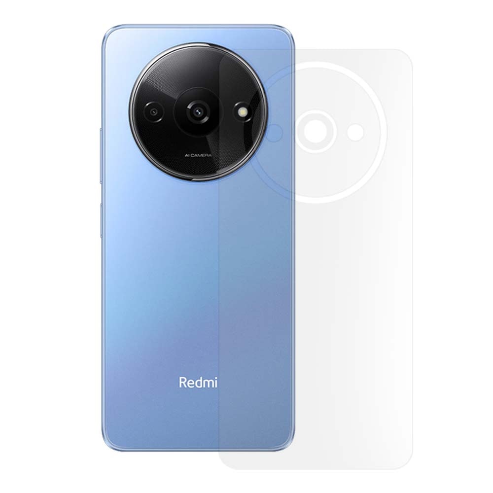 Folie spate mata SILKASE pentru Xiaomi Redmi A3, protectie spate, silicon