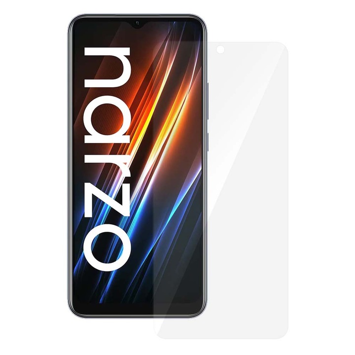 SILKASE fólia Realme Narzo 50i Prime-hoz, képernyővédő, megújuló szilikon