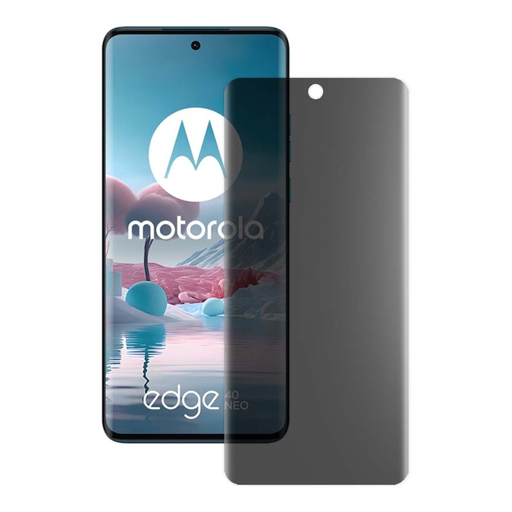 SILKASE matt adatvédő fólia Motorola Edge 40 Neo-hoz, képernyővédő, szilikon
