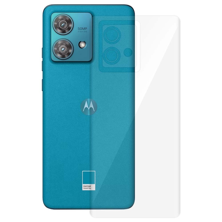 SILKASE hátfólia Motorola Edge 40 Neo-hoz, hátvédő, megújuló szilikon