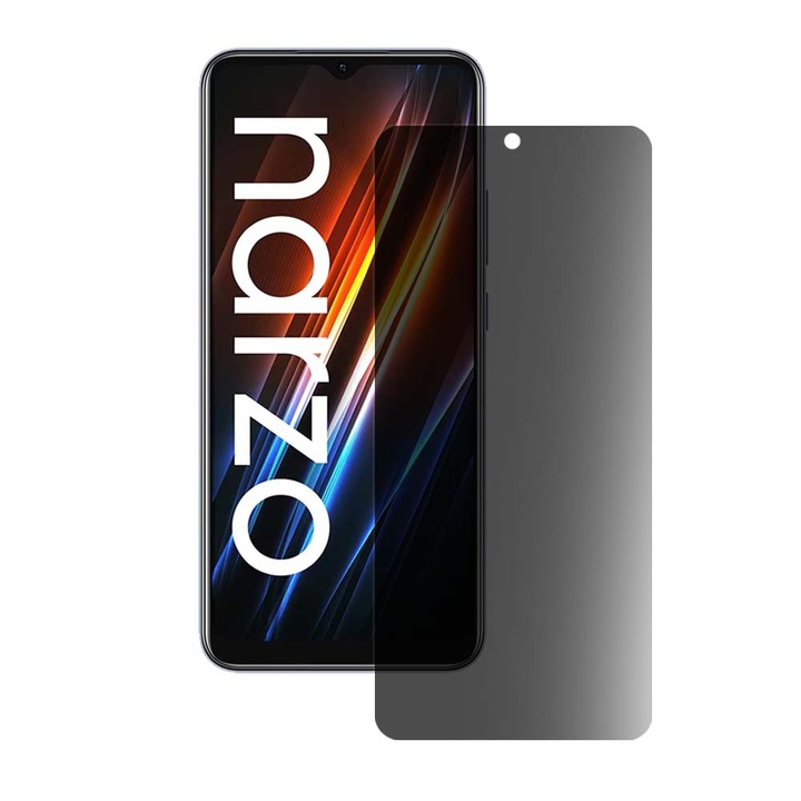 SILKASE matt adatvédő fólia Realme Narzo 50i Prime-hoz, képernyővédő, szilikon