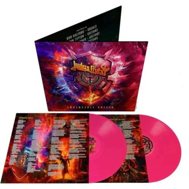 Judas Priest - Invincible Shield -Coloured Vinyl- (LP)
