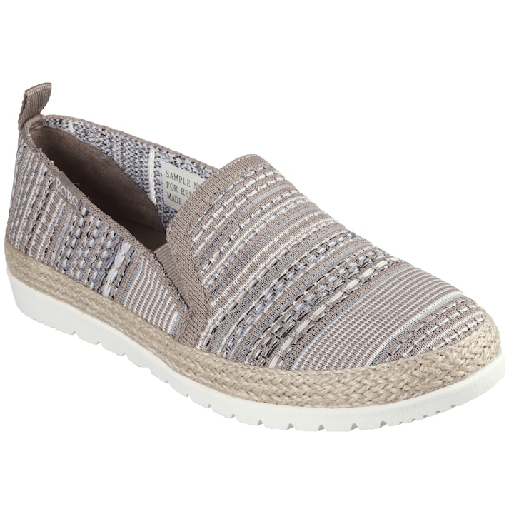 Női espadrilles FLEXPADRILLE 3.0 ISLAND MUSE 113982 TAUPE/MULTICOLOR, Skechers, 36 EU
