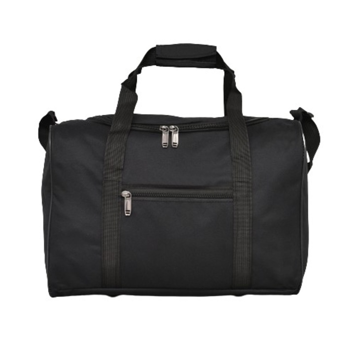 Geanta bagaj de mana, 40/28/20 cm, Negru