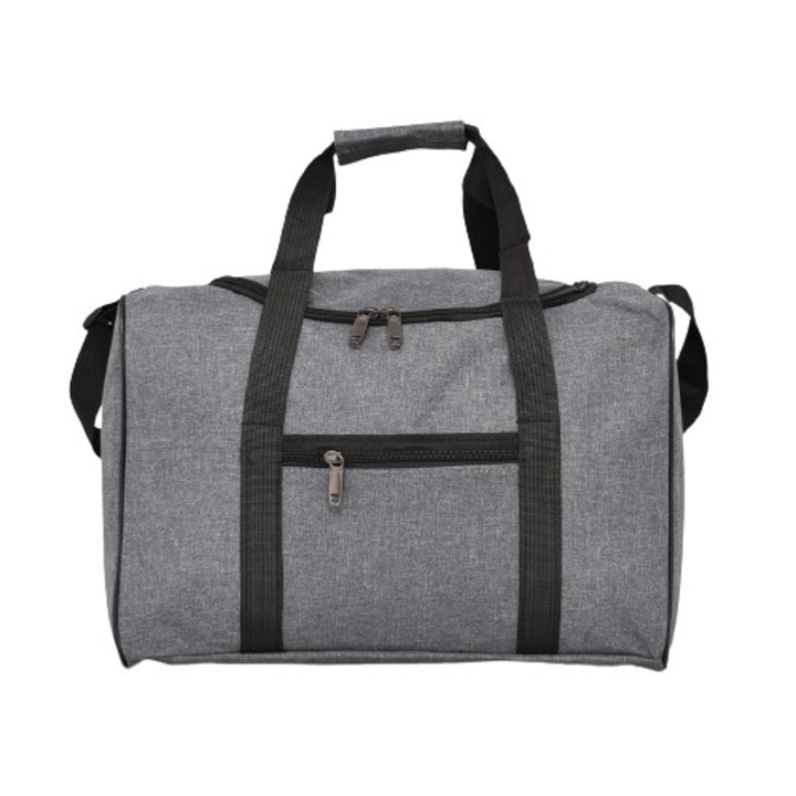 Geanta bagaj de mana, 40/28/20 cm, Gri