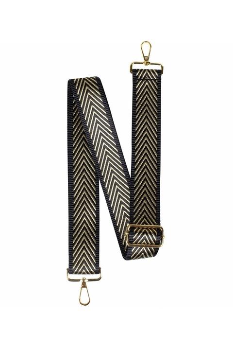 Curea pentru geanta de mana, Agrafka, model T-24, din bumbac, 135 CM, Multicolor