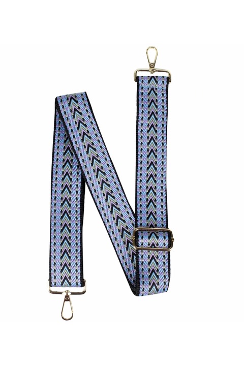 Curea pentru geanta de mana, Agrafka, model T-23, din bumbac, 135 CM, Multicolor