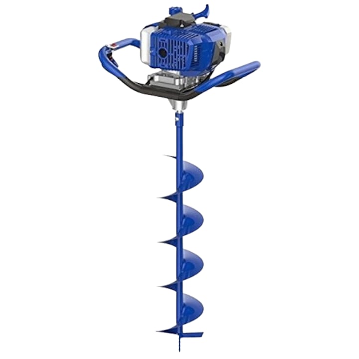 Motoburghiu Hyundai HY-EA520, motor puternic 51.7 cmc, 2.2 CP, sistem anti-vibratii, livrat cu 3 burghie