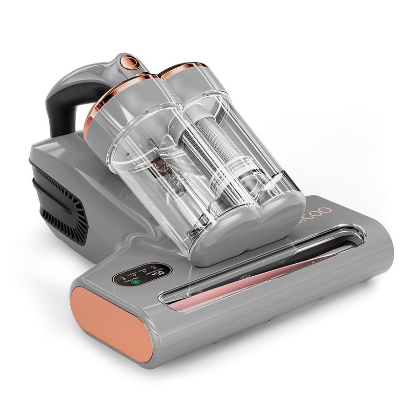 Aspirator pentru indepartarea acarienilor JIGOO S300 Pro, Aspirator pentru pat, putere 500 W, sterilizare prin caldura UV, putere de aspirare 13 kPa