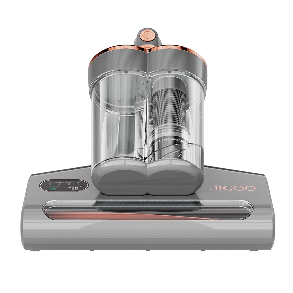 Aspirator pentru indepartarea acarienilor JIGOO S300 Pro, Aspirator pentru pat, putere 500 W, sterilizare prin caldura UV, putere de aspirare 13 kPa