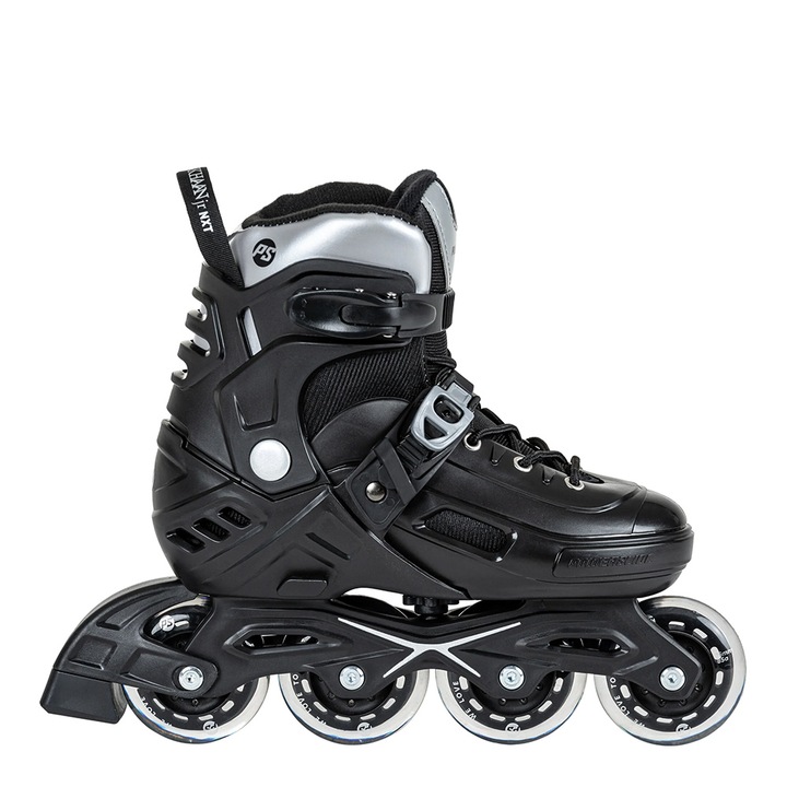 Role Powerslide Kids Khaan Junior NXT Black/Silver 31-34 (194-214mm)
