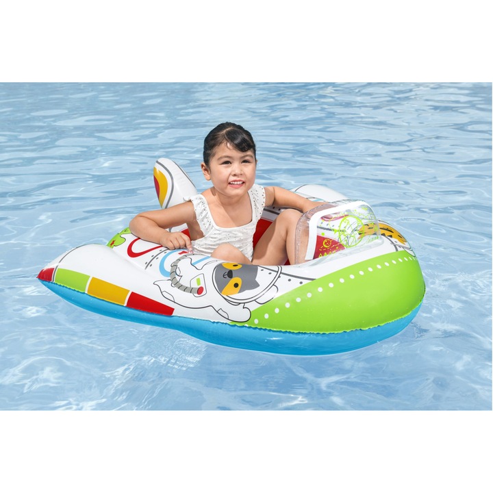 Bestway Baby Boat - Space Shio felfújható csónak, 104 x 99 cm