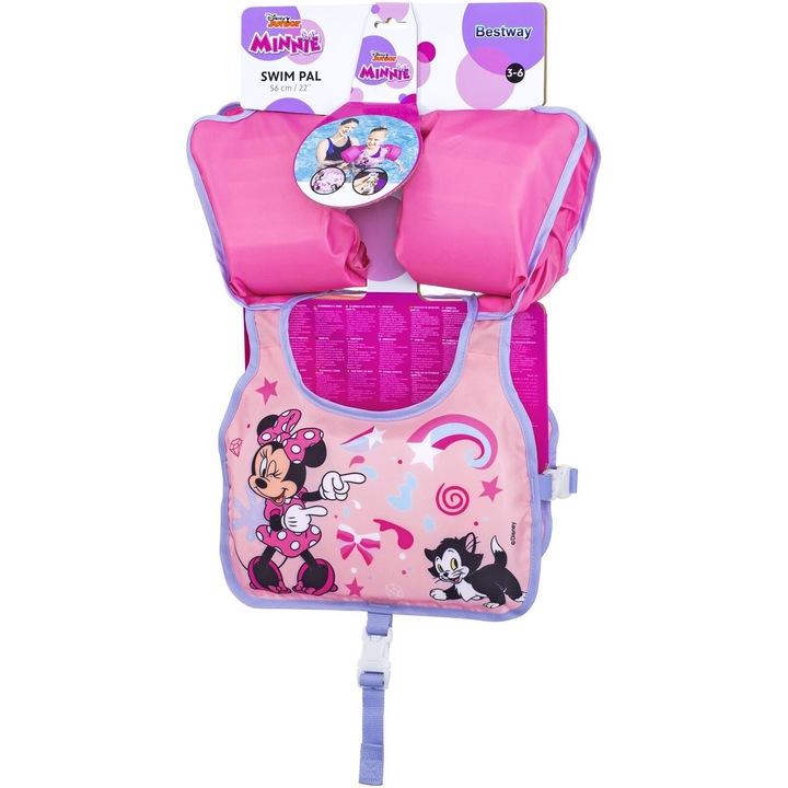 Vesta inot Bestway - Disney Junior: Minnies, 3-6 ani