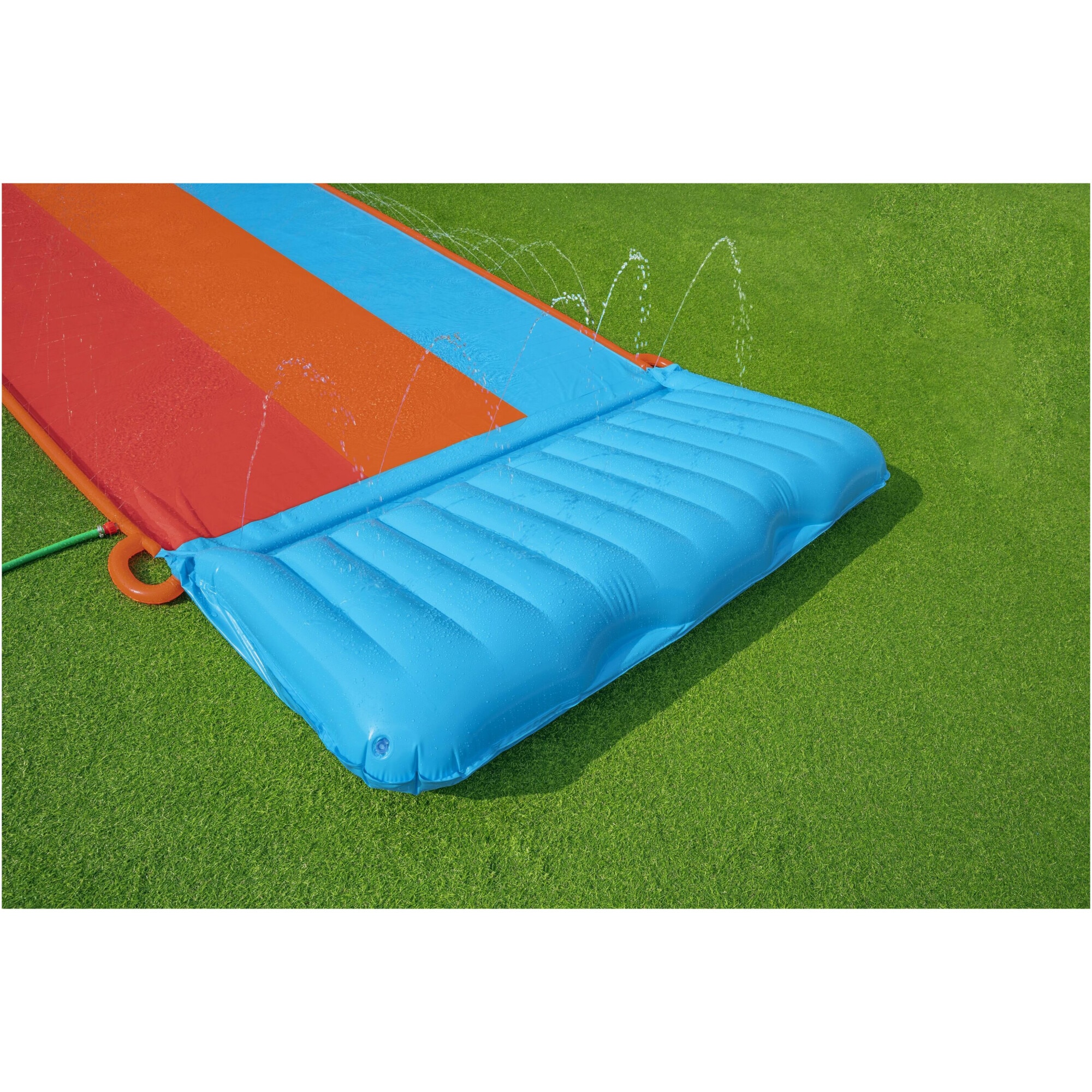WATER RAMPAGE 〈SWAMIS〉 Tobogan de apa Bestway H2OGO 16'/4.88m Tsunami Splash Ramp Triple