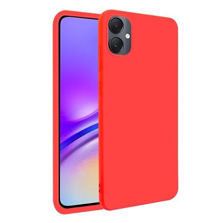 Husa telefon Beline Candy, poliuretan, ultra-subtire, TPU, rosu, compatibil cu Samsung Galaxy A05