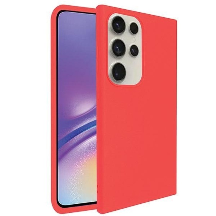 Husa telefon, Beline, Compatibil cu Samsung Galaxy S24 Ultra, Rosu