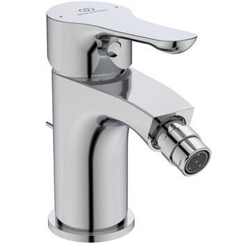 Baterie bideu Ideal Standard Alpha BC487AA , cartus ceramic 35 mm cu limitator temperatura apa, limitator debit 5 l/min, ventil metalic, crom