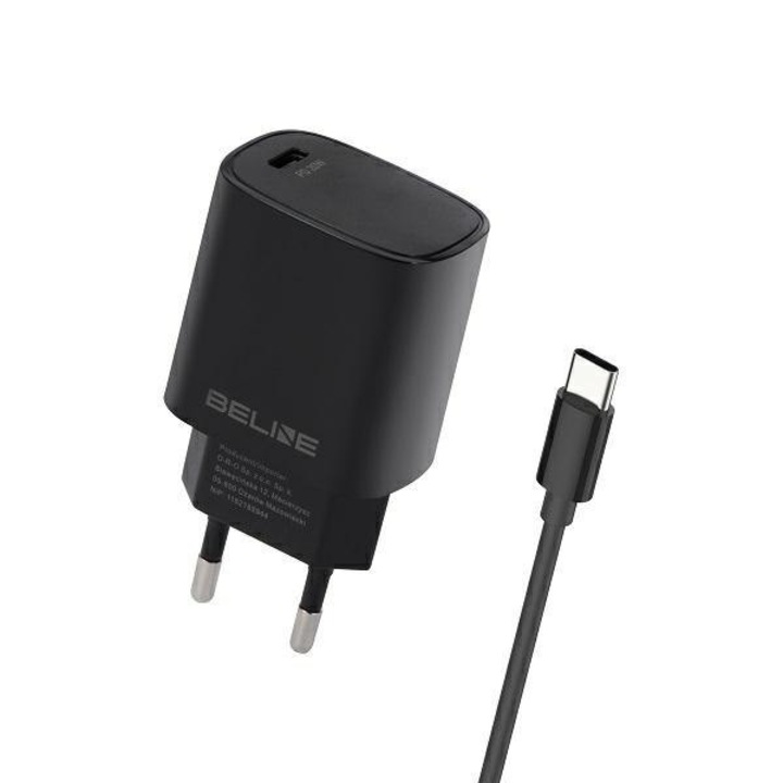 Incarcator retea, Beline, USB-C, 20 W, negru
