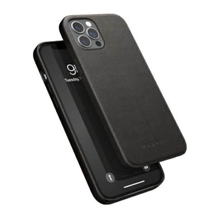 Bugatti Porto Full Wrap iPhone 12 Pro Max készülékhez tok fekete 42646
