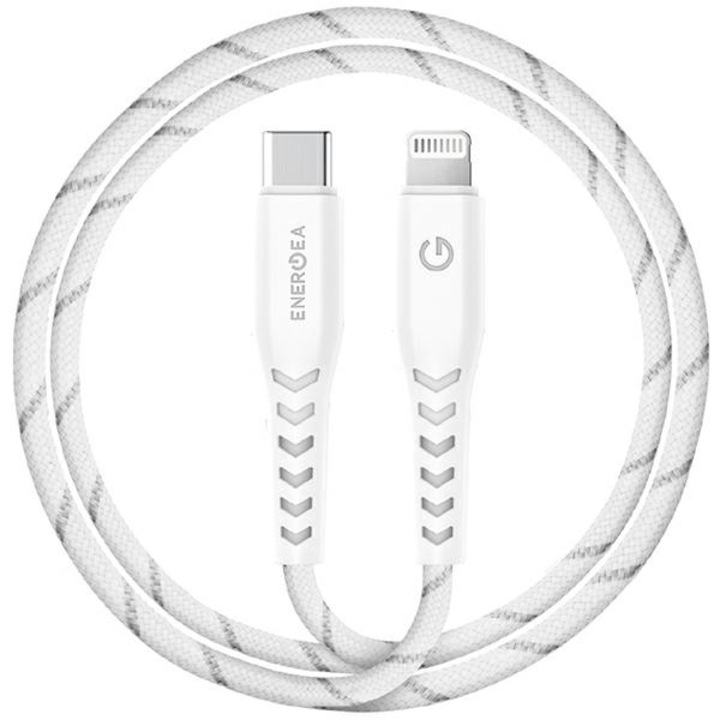 ENERGEA kabel Nyloflex USB-C - Lightning C94 MFI 1, 5m fehér
