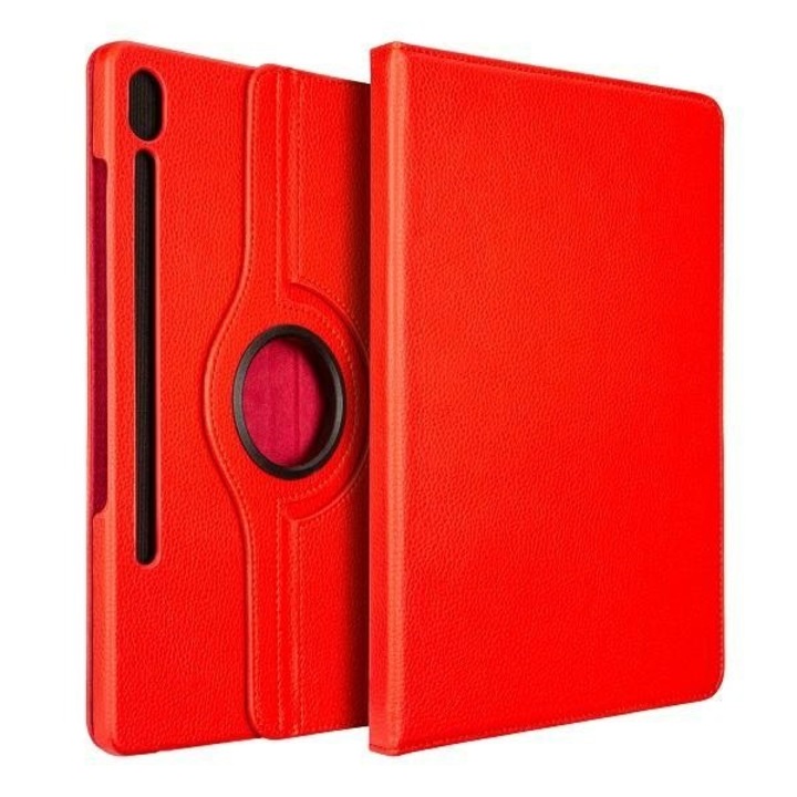 Капак за таблет, Smart, червен, TPU/Ecoskora, за Samsung Galaxy Tab S9, 11"