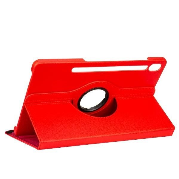 Husa tableta, Smart, rosu, TPU/Ecoskora, pentru Samsung Galaxy Tab S9, 11"