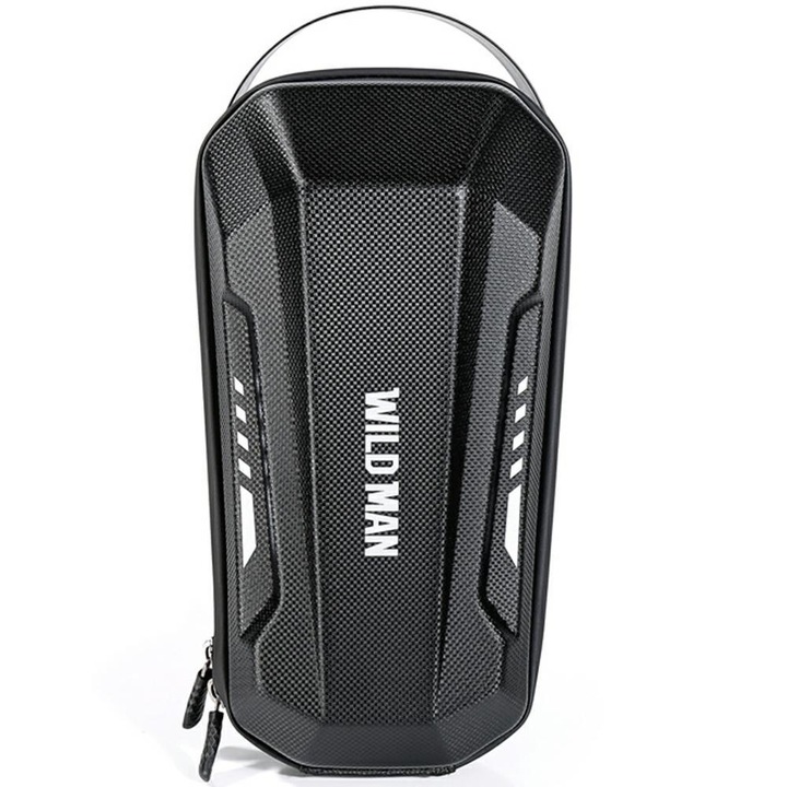 Geanta pentru scuterul Wildman GD9X Plus, WildMan, Poliuretan/EVA, Negru, 15 x 13.5 x 29 cm