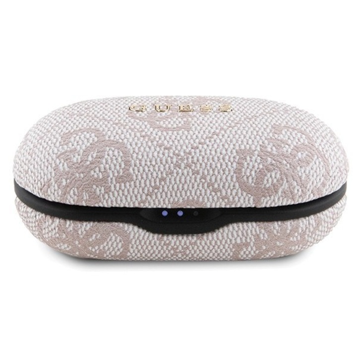 Безжични слушалки, Guess, Bluetooth 5.3, IPX5, Touch Control, 5h автономия, Бежови