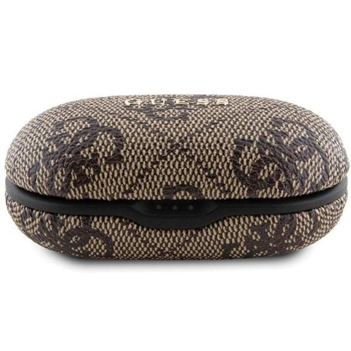 Безжични слушалки, Guess, Bluetooth 5.3, IPX5, Touch Control, 5h автономия, Кафяви