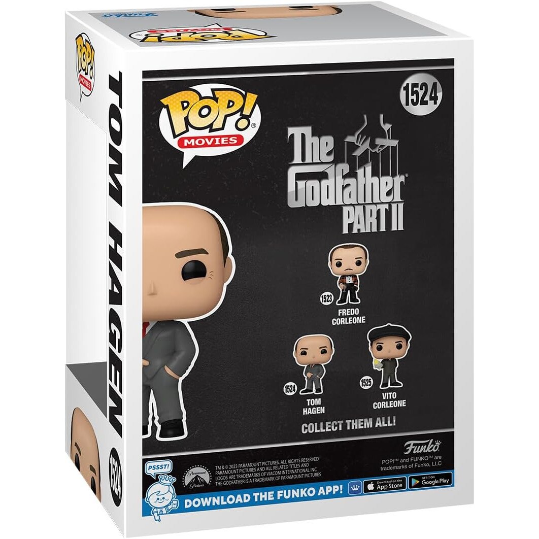 Figurina - Pop! Movies - The Godfather Part II: Tom Hagen, Gri, 16.5 cm ...