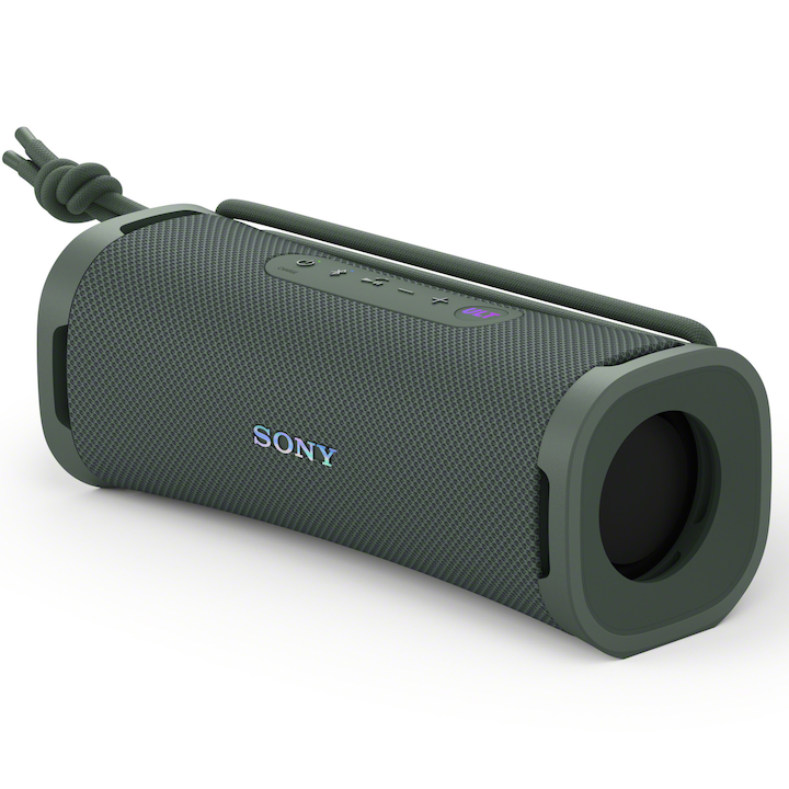 Boxa portabila Sony ULT FIELD 1, Bluetooth 5.3, Rezistenta la apa IP67, ULT Power Sound, Autonomie 12 ore, Forest Gray