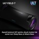 Boxa portabila Sony ULT FIELD 7, Ultimate Deep BASS, Bluetooth 5.2, Rezistenta la apa IP67, Iluminare LED, Intrare microfon, Autonomie 30 ore, Negru