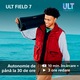 Boxa portabila Sony ULT FIELD 7, Ultimate Deep BASS, Bluetooth 5.2, Rezistenta la apa IP67, Iluminare LED, Intrare microfon, Autonomie 30 ore, Negru