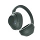 Casti Over the Ear Sony ULT WEAR, Wireless, Bluetooth, ULT Power Sound, Noise cancelling, Autonomie baterie 30 ore, Microfon, IOS si Android, Forest Gray