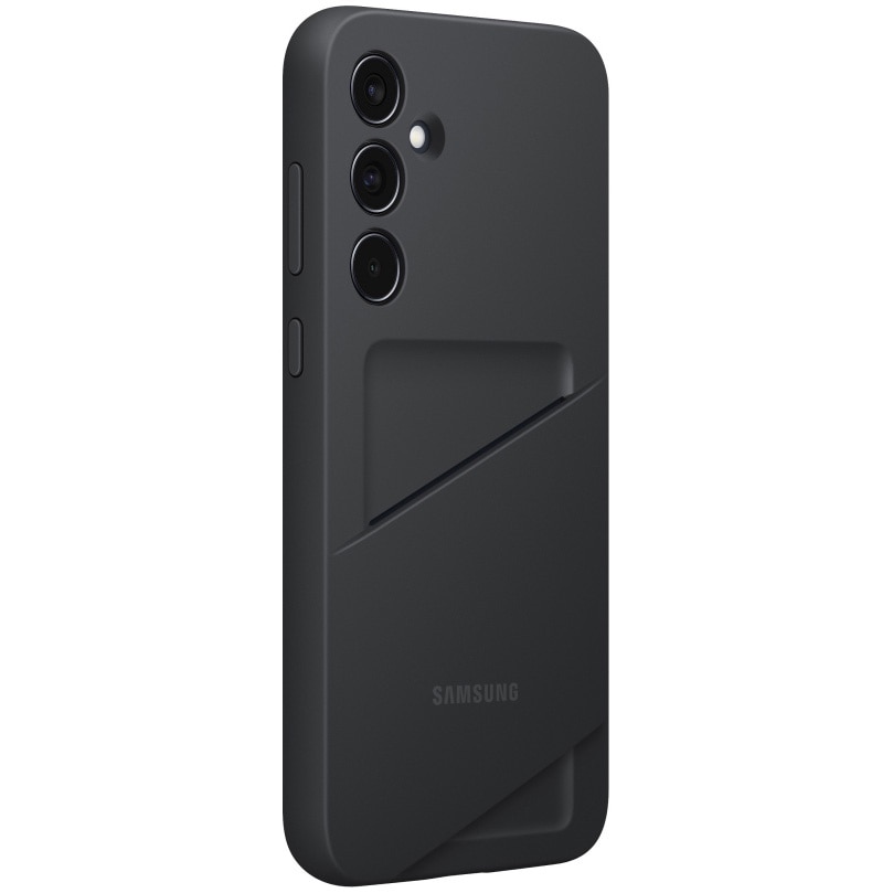 Husa Samsung Card Slot Cover compatibila cu Samsung Galaxy A35 Black