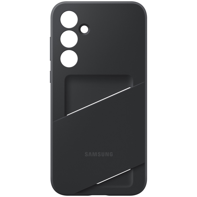 Husa Samsung Card Slot Cover compatibila cu Samsung Galaxy A35 Black