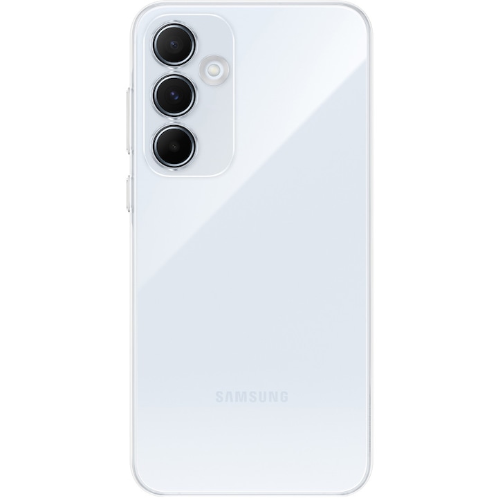Husa de protectie Samsung Clear Case pentru Galaxy A55, Transparent