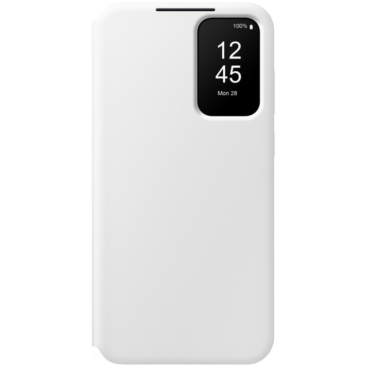 Предпазен калъф Samsung Smart View Wallet Case за Galaxy A35 5G, White