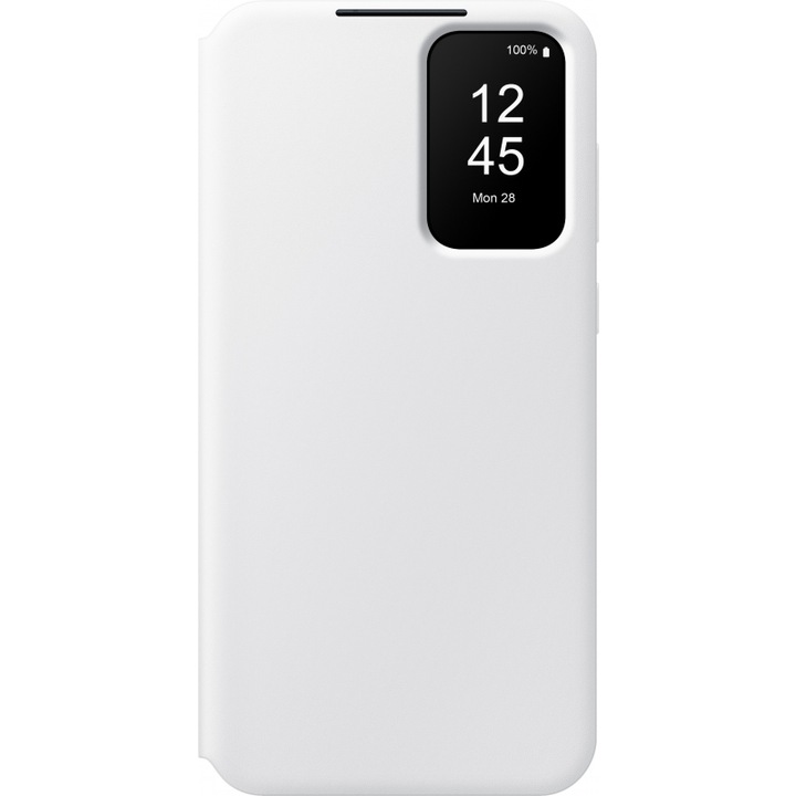 Предпазен калъф Samsung Smart View Wallet Case за Galaxy A55 5G, White
