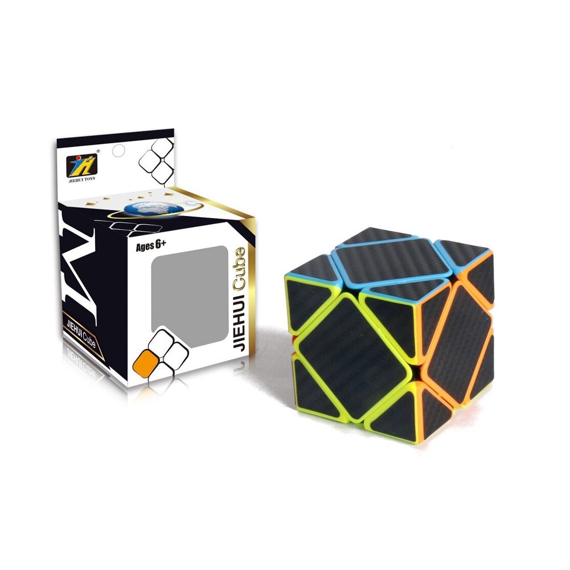 Cub Rubik, JIEHUI TOYS, Tip I, +6ani, Multicolor - eMAG.ro
