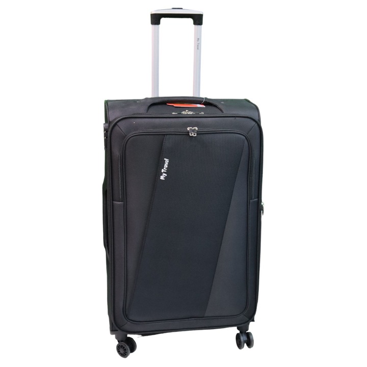 Куфар, 72x47x33cm, My Travel B-284A, 28", черен